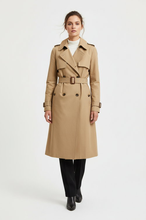 Classic Beige Trench Coat